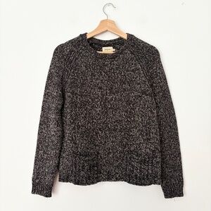 Bellerose wool blend marled knit sweater